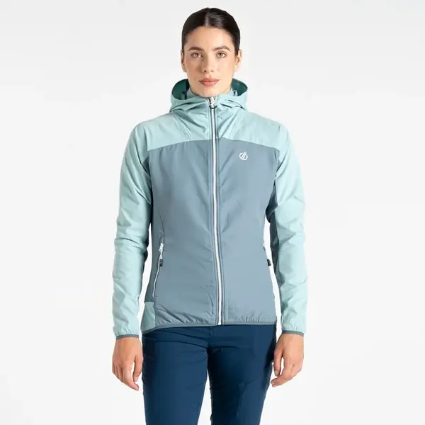 Dámská softshellová bunda dare2b ardently ii světle modrá 40