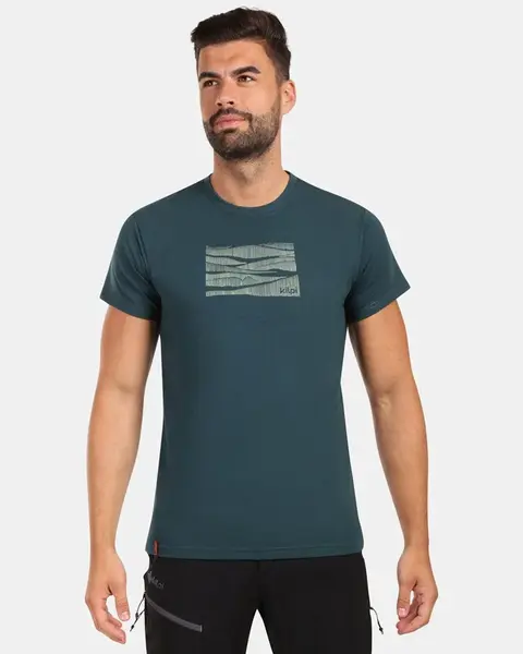 Pánské funkční tričko kilpi dixie-m tmavě zelená 4xl
