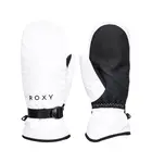 Roxy dámské rukavice Jetty Solid Bright White | Bílá | Velikost M