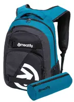 Meatfly batoh Exile Petrol Heather/Charcoal Heather 24 L + PENÁL ZDARMA | Modrá | Objem 24 L