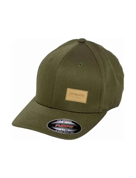 Meatfly kšiltovka Raptor Flexfit Olive | Zelená | Velikost S/M