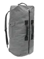 Volcom cestovní taška Ruckstone Duffle Grey | Šedá | Objem 84 L | 100% bavlna