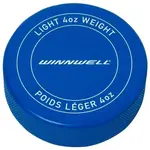 WINNWELL HOKEJOVÝ PUK JR  S LOGEM Hokejový puk, modrá, velikost