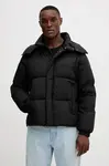 Péřová bunda Armani Exchange černá barva, XM001098 AF16340