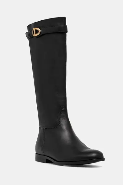 Kožené kozačky Twinset