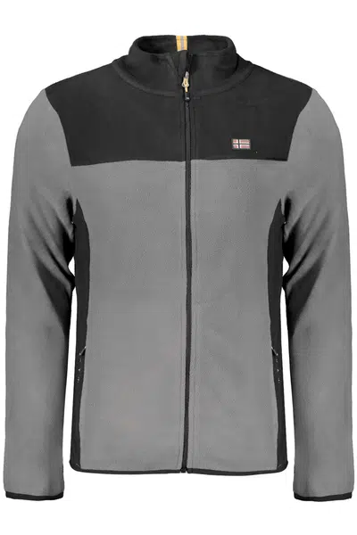 NORWAY 1963 MEN'S ZIP-UP SWEATSHIRT GREY