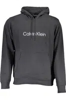 CALVIN KLEIN SWEATSHIRT WITHOUT ZIP BLACK MAN