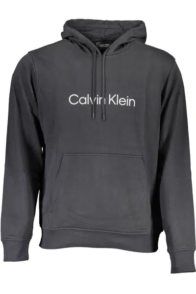 CALVIN KLEIN SWEATSHIRT WITHOUT ZIP BLACK MAN