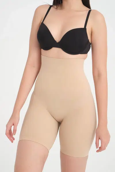 74153 Dewberry Body-Sliming Corset Shorts-SKIN COLOR