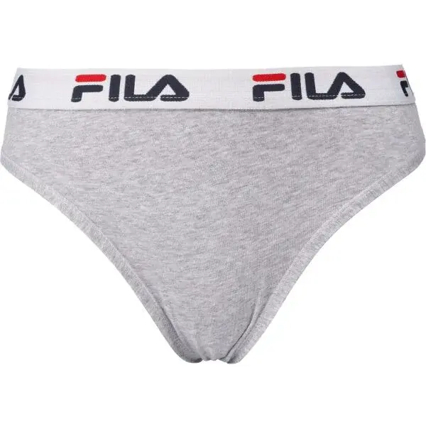 Fila WOMAN STRING Dámske nohavičky, sivá, veľkosť