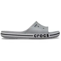 Crocs BAYABAND SLIDE Unisex šľapky, sivá, veľkosť 36/37