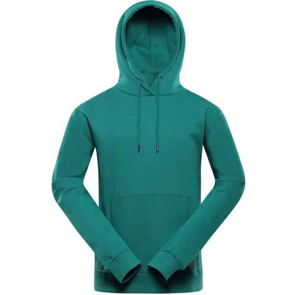 NAX AZER Pánska mikina, zelená, veľkosť XXXL