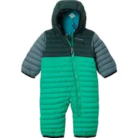 Columbia POWDER LITE REVERSIBLE BUNTING Detská zimná kombinéza, zelená, veľkosť 6-12M