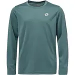 Lotto DAIENS Chlapčenské športové tričko, tmavo zelená, veľkosť 140-146