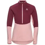 Odlo MIDLAYER 1/2 ZIP SESVENNA SL Dámska mikina, ružová, veľkosť