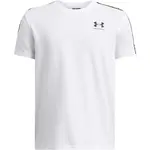 Under Armour SPORTSTYLE TAPED Chlapčenské tričko, biela, veľkosť XL