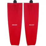 Bauer FLEX STOCK HOCKEY SOCK YTH Detské štulpne, červená, veľkosť