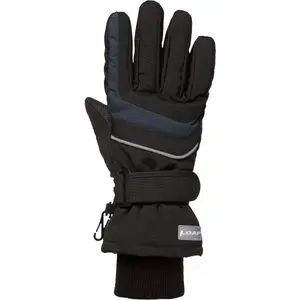 LOAP RUBI Detské rukavice, čierna, veľkosť 10Y