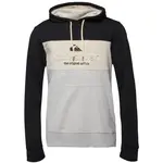 Quiksilver EMBOSS BLOCK Pánska mikina, sivá, veľkosť