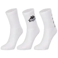Kappa AUTHENTIC ORNEL KIDS 3P Detské ponožky, biela, veľkosť