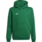 adidas ENT22 HOODY Y juniorská futbalová mikina, zelená, veľkosť