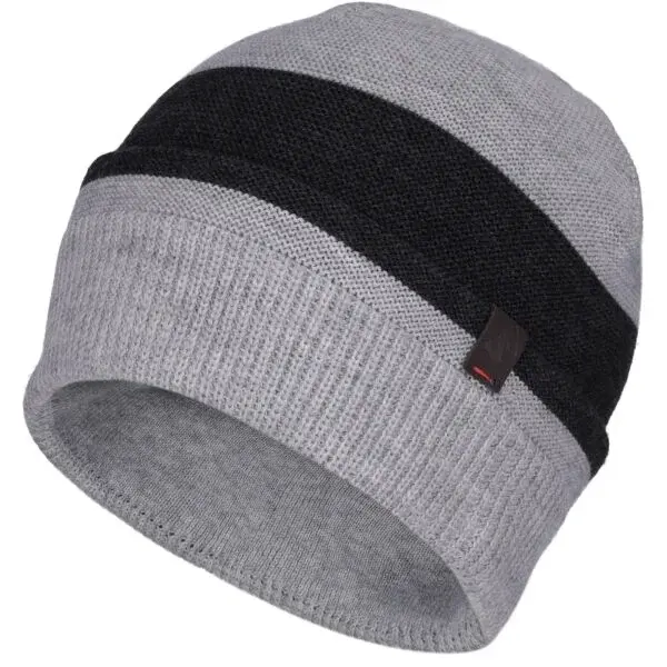 Willard ANDYS Pánska pletená čiapka, sivá, veľkosť
