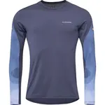 Klimatex BEKELE Pánske performance tričko s dlhým rukávom, tmavo modrá, veľkosť