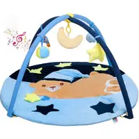 PLAYTO SPIACI MEDVEDÍK Hracia deka s melódiou, modrá, veľkosť