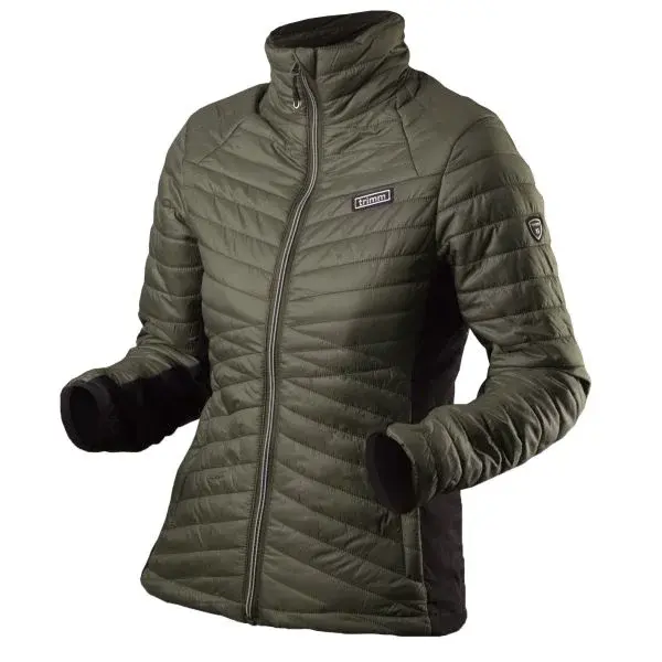 TRIMM ELDA Dámska celoročná bunda, khaki, veľkosť XXL