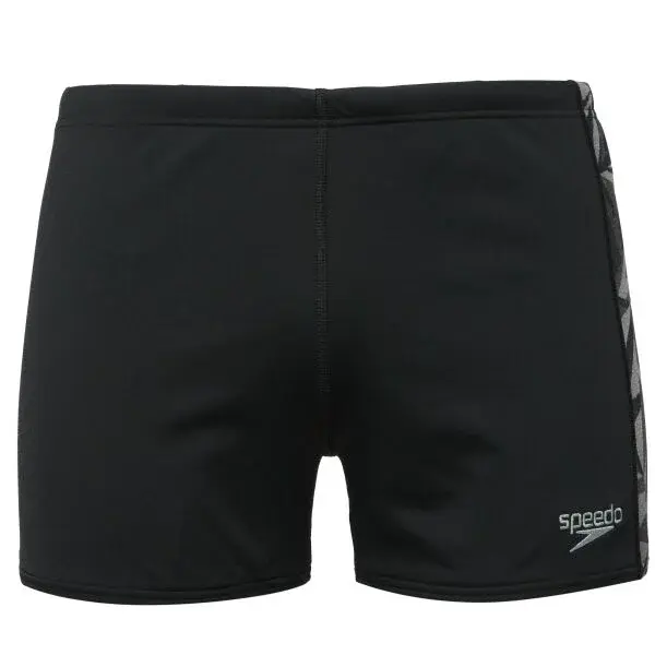 Speedo HYPER BOOM PANEL AQUASHORT Pánske plavky, čierna, veľkosť