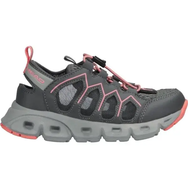 Head CALESTO Detská letná outdoorová obuv, tmavo sivá, veľkosť
