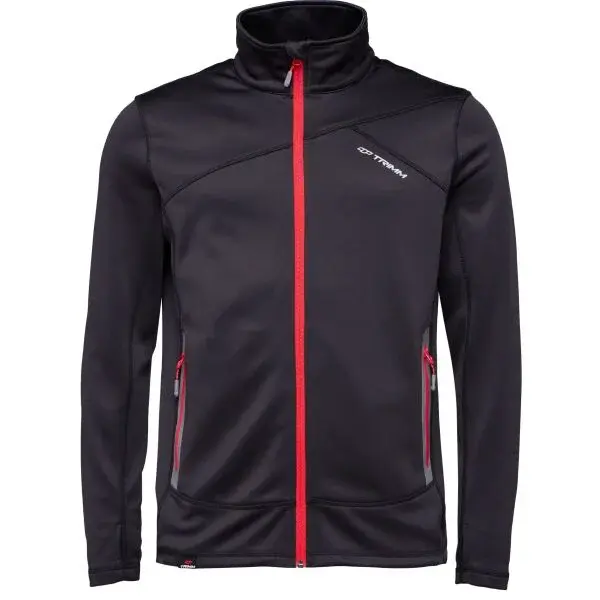 TRIMM ECHO Pánska mikina, čierna, veľkosť