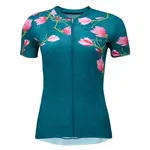 Klimatex LIZZI Dámsky cyklistický dres s krátkym rukávom, tmavo modrá, veľkosť XXL