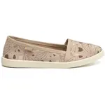 Oldcom ESPADRILKY PRINT Dámske espadrilky, béžová, veľkosť