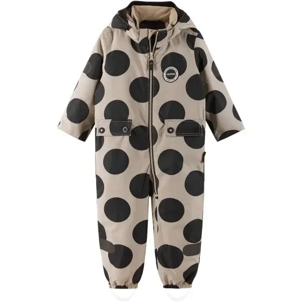 REIMA MARTE MID Detský membránový overal, béžová, veľkosť