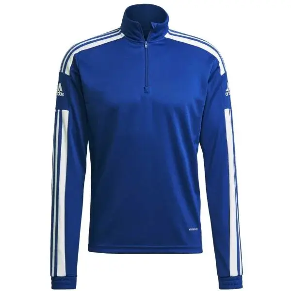 adidas SQUADRA21 TRAINING TOP Pánska futbalová mikina, modrá, veľkosť