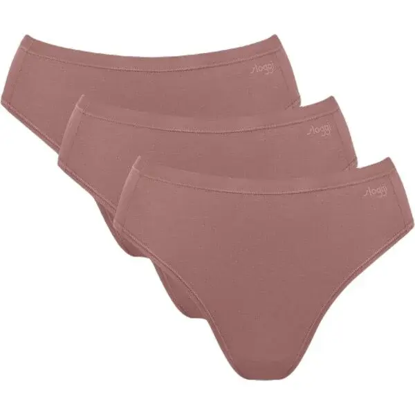 SLOGGI GO DAILY 3P Dámske nohavičky, hnedá, veľkosť