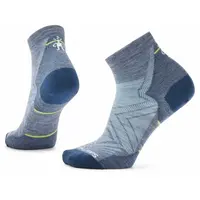 Smartwool RUN ZERO CUSHION ANKLE SOCKS Dámske športové ponožky, svetlomodrá, veľkosť