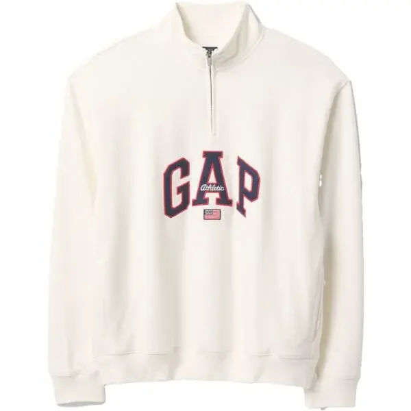 GAP ARCHIVE Pánska mikina, biela, veľkosť