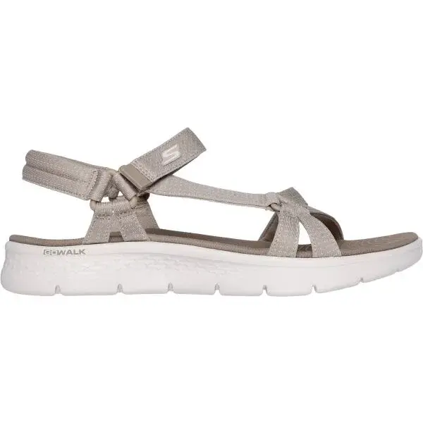 Skechers GO WALK FLEX - SUBLIME-X Dámske sandále, béžová, veľkosť