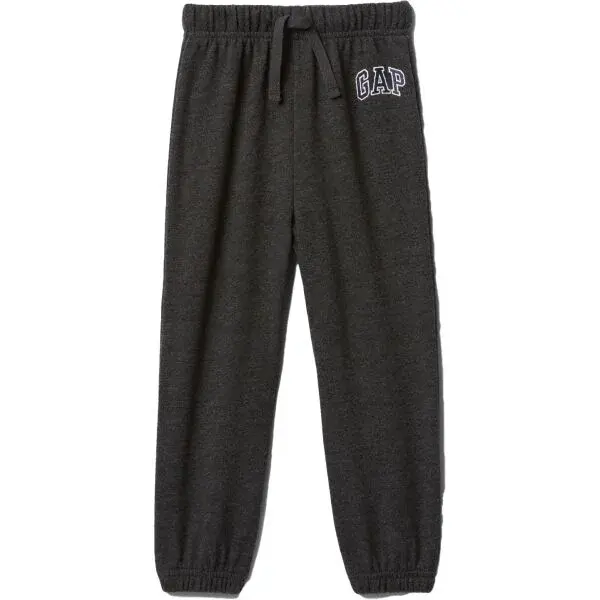 GAP V-FRCH LOGO Chlapčenské tepláky, tmavo sivá, veľkosť 2Y