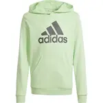 adidas BIG LOGO HOODIE Chlapčenská mikina, svetlo zelená, veľkosť