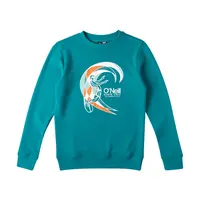 O'Neill O'RIGINAL SURFER CREW Chlapčenská mikina, tyrkysová, veľkosť