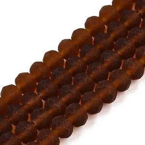 Transparent Glass Beads Strands