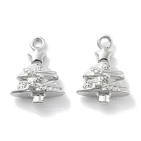 Micro Pave Clear Cubic Zirconia Pendants