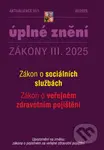 Aktualizace III/1 / 2025 - Zákon o sociálních službách - kniha z kategorie Veřejná správa