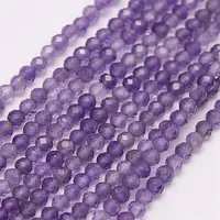 Natural Amethyst Beads Strands