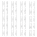 Miniature Wood Ladder