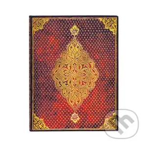 Paperblanks - zápisník Golden Trefoil (ultra, linajkovaný, elastické zatváranie)