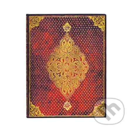 Paperblanks - zápisník Golden Trefoil (ultra, linajkovaný, elastické zatváranie)